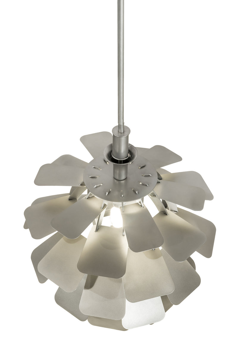 Meyda Tiffany 194697 One Light Pendant, Nickel