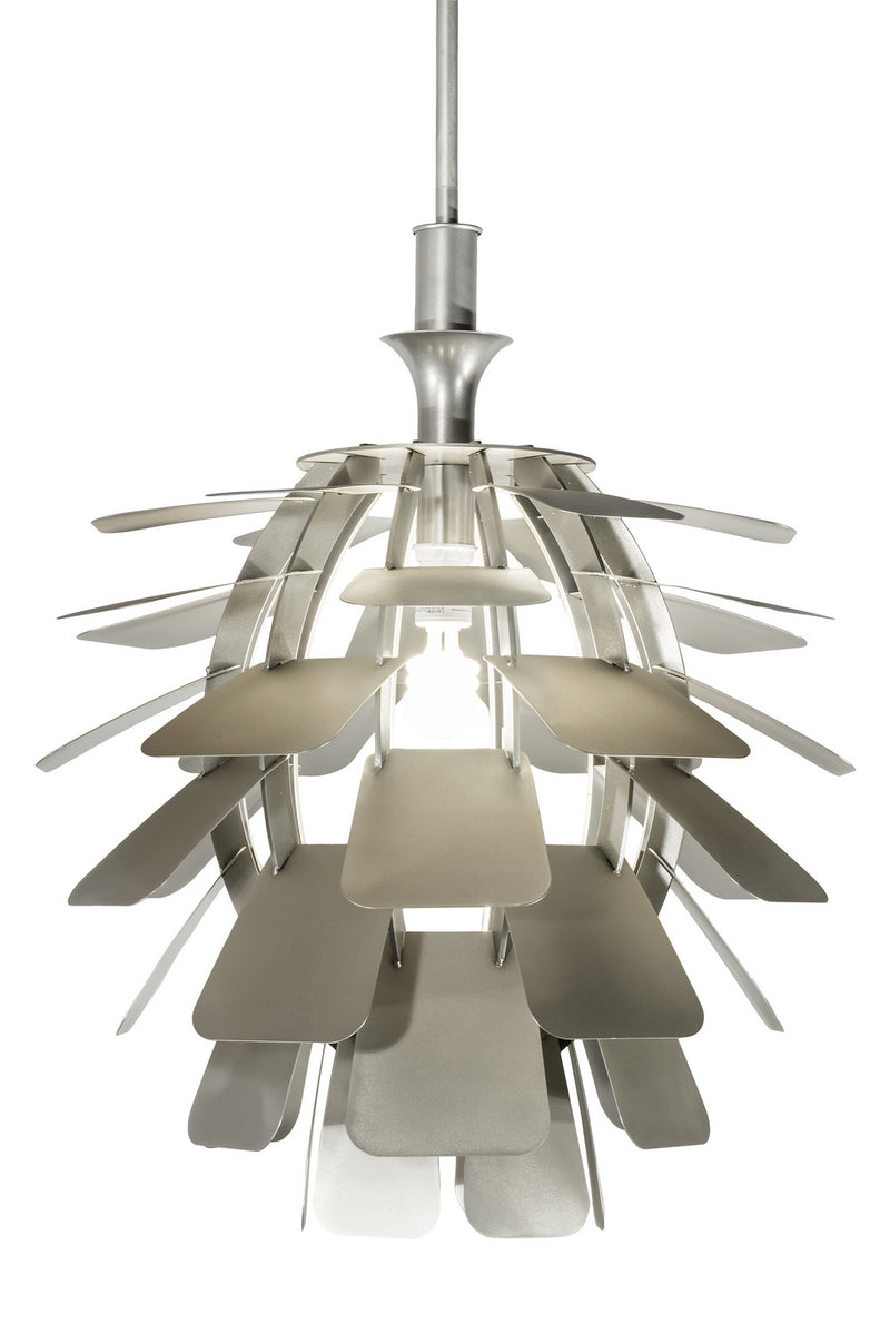 Meyda Tiffany 194697 One Light Pendant, Nickel