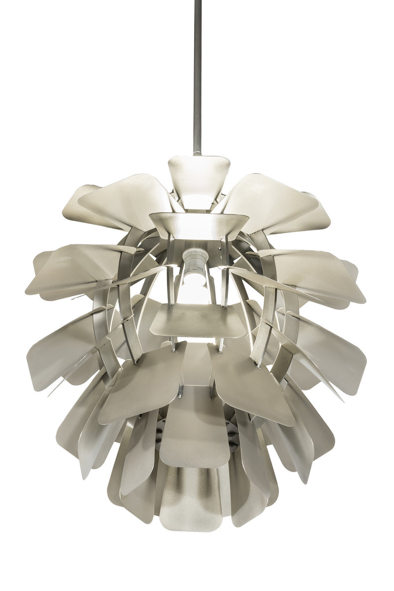 Meyda Tiffany 194697 One Light Pendant, Nickel