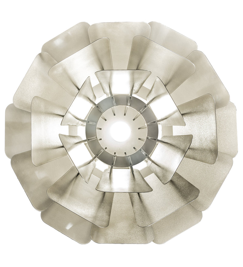 Meyda Tiffany 194697 One Light Pendant, Nickel