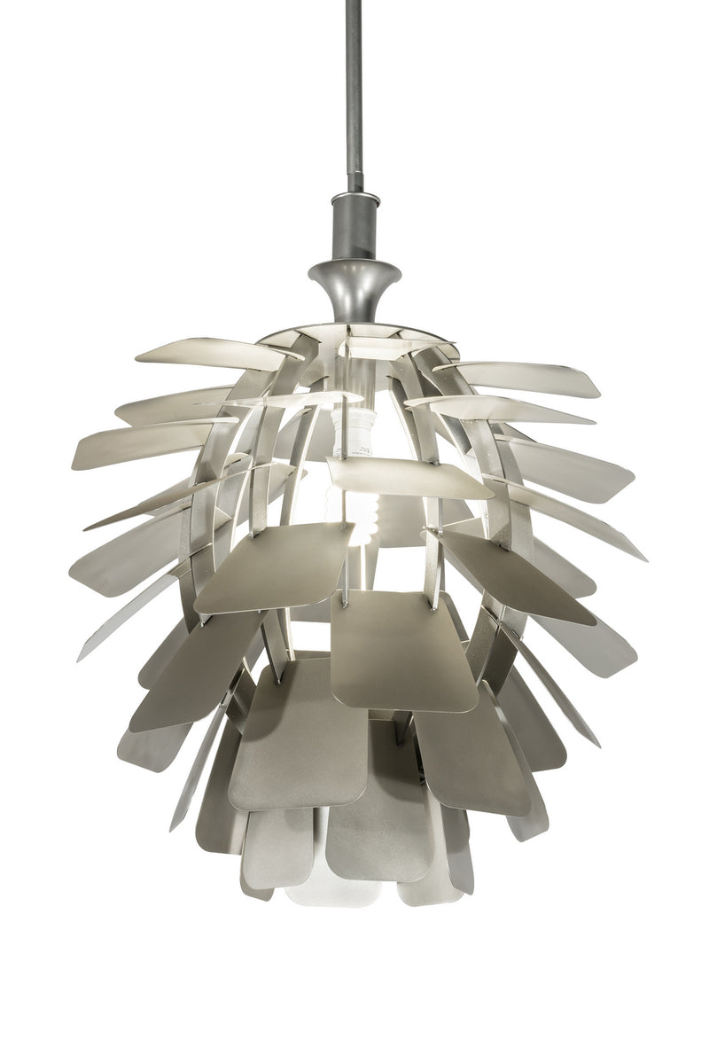 Meyda Tiffany 194697 One Light Pendant, Nickel