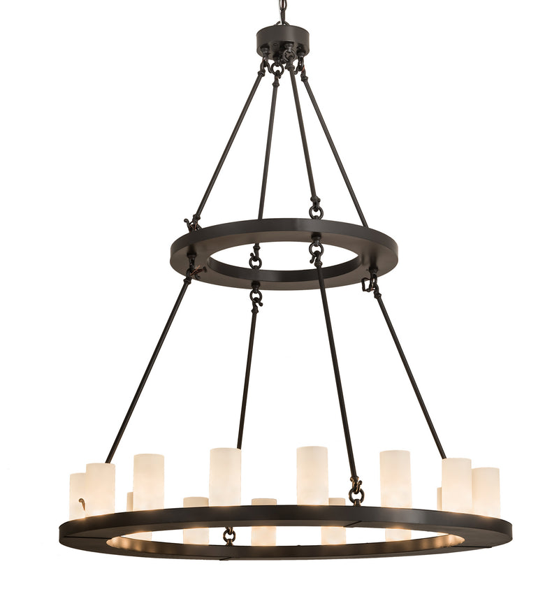Meyda Tiffany 194782 16 Light Chandelier, Timeless Bronze