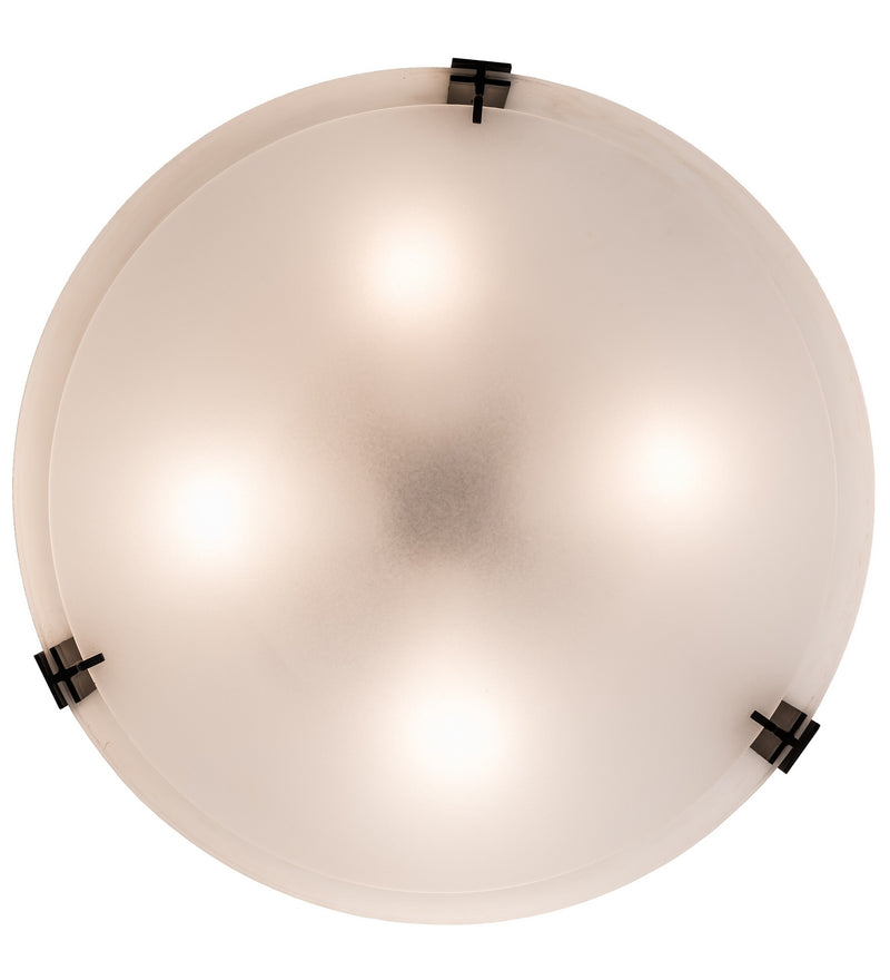 Meyda Tiffany 196134 Four Light Flushmount, Oil Rubbed Bronze