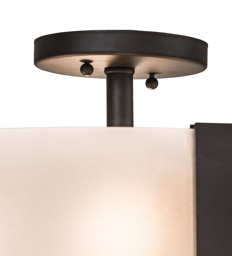 Meyda Tiffany 196134 Four Light Flushmount, Oil Rubbed Bronze