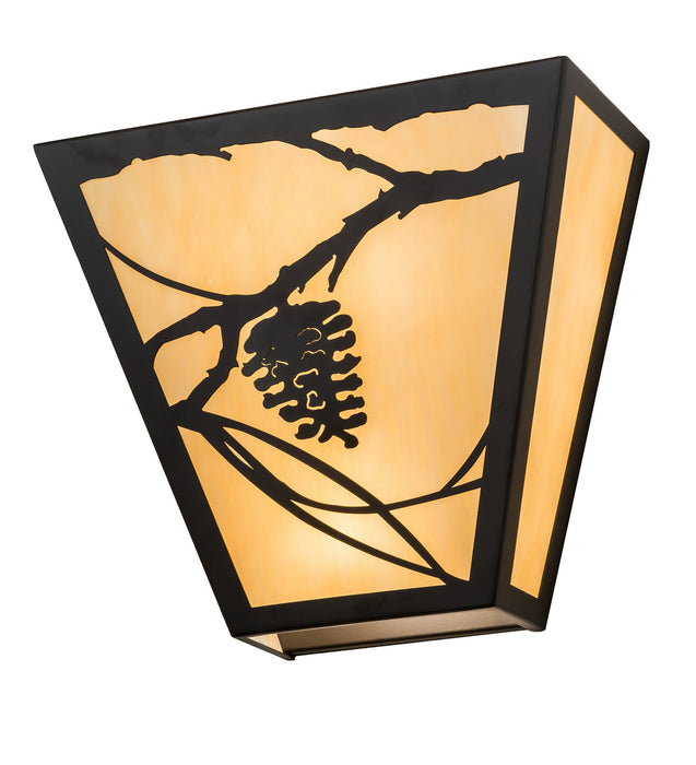 Meyda Tiffany 196270 Two Light Wall Sconce, Oil Rubbed Bronze