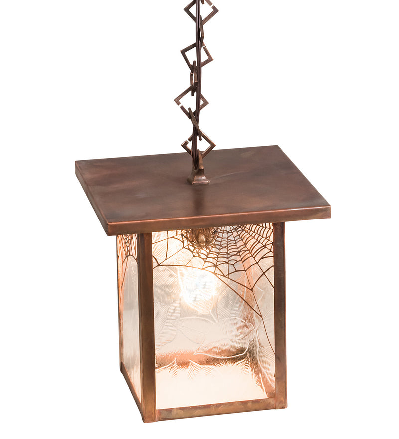 Meyda Tiffany 196767 One Light Pendant, Vintage Copper