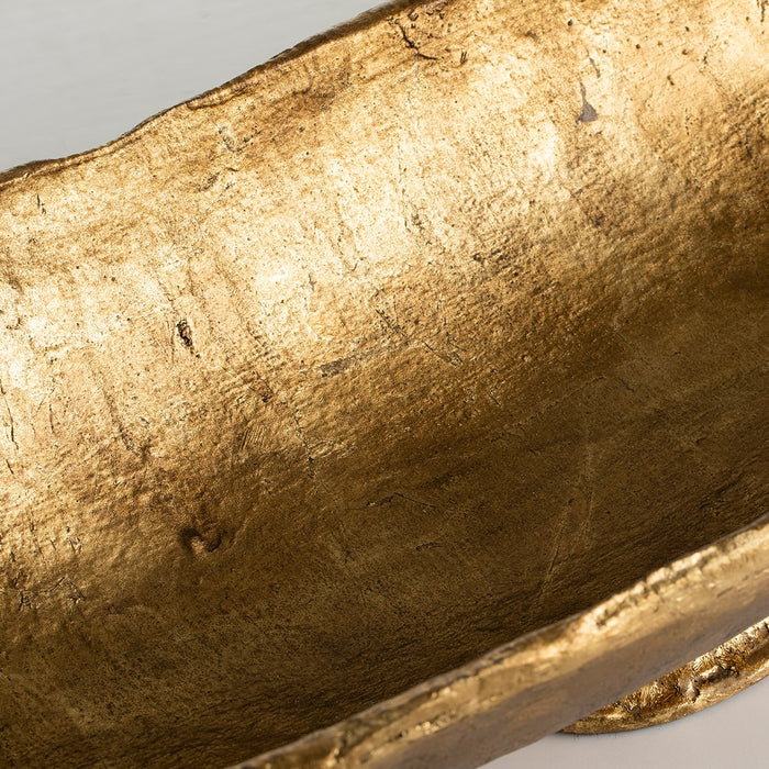 Lucas + McKearn SI1155 Bowl, Gold Leaf