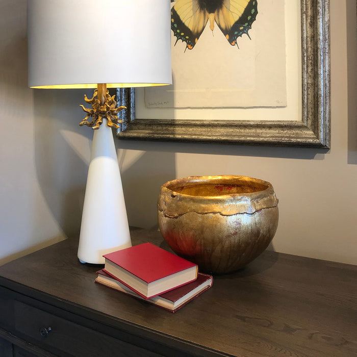 Lucas + McKearn SI1158 Bowl, Gold Leaf