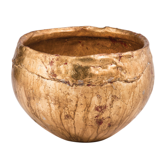 Lucas + McKearn SI1158 Bowl, Gold Leaf