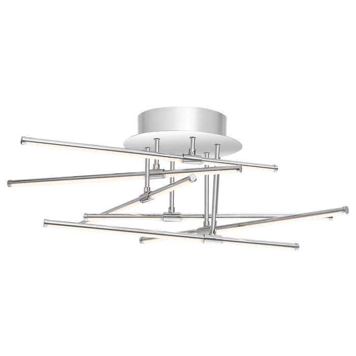 Quoizel PCLS1722C Semi Flush Mount, Polished Chrome