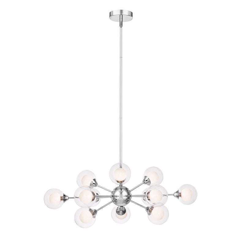 Quoizel PCSB5012C 12 Light Chandelier, Polished Chrome