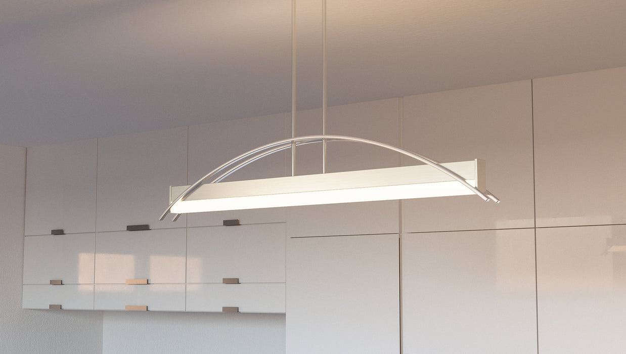 Quoizel PCSE138BN LED Island Chandelier, Brushed Nickel