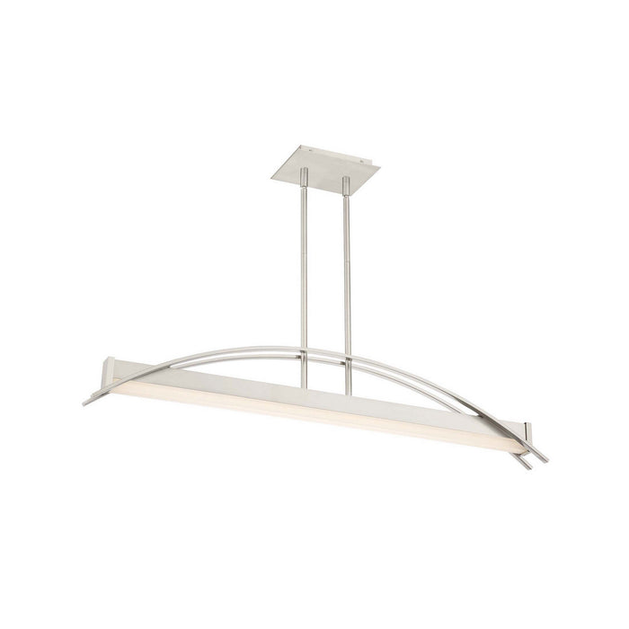 Quoizel PCSE138BN LED Island Chandelier, Brushed Nickel