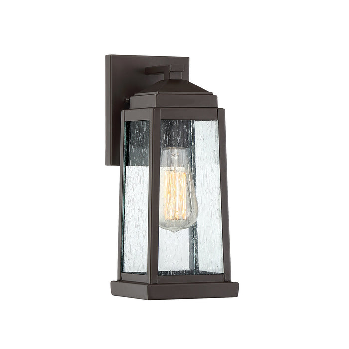 Quoizel RNL8405WT One Light Outdoor Wall Lantern, Western Bronze