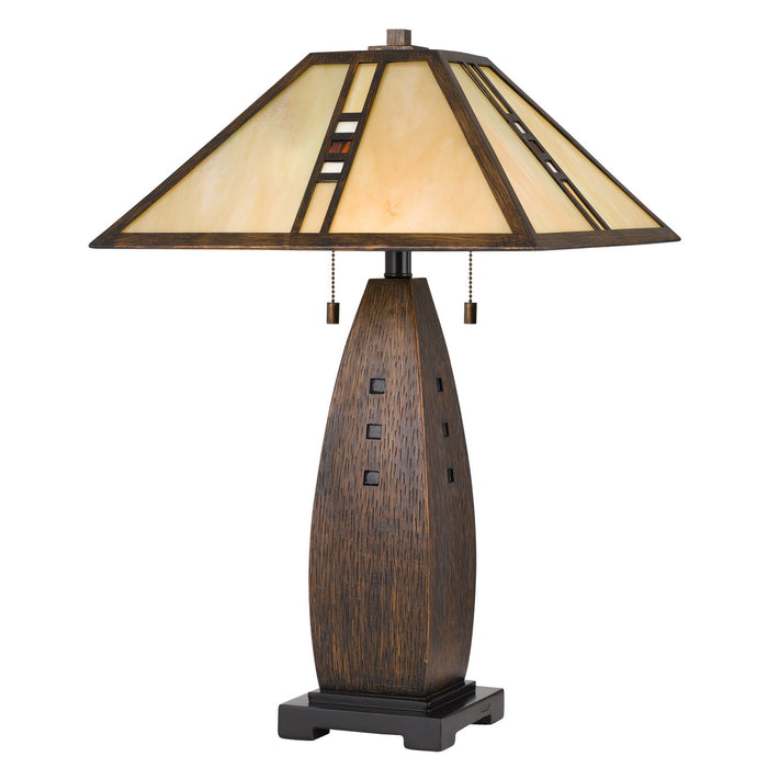 Quoizel TF3341T Two Light Table Lamp, Sampled