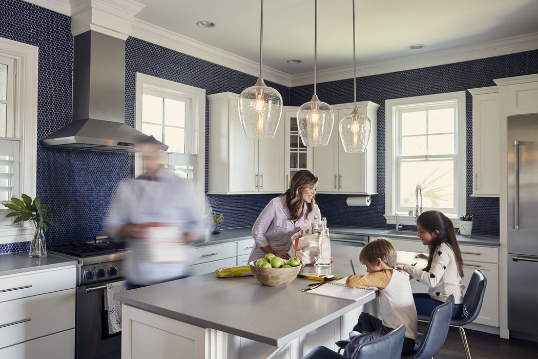 Quoizel TWE1510BN One Light Mini Pendant, Brushed Nickel
