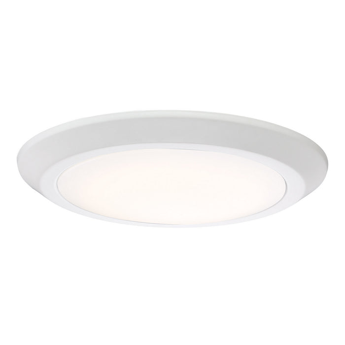 Quoizel VRG1612W Flush Mount, Matte White
