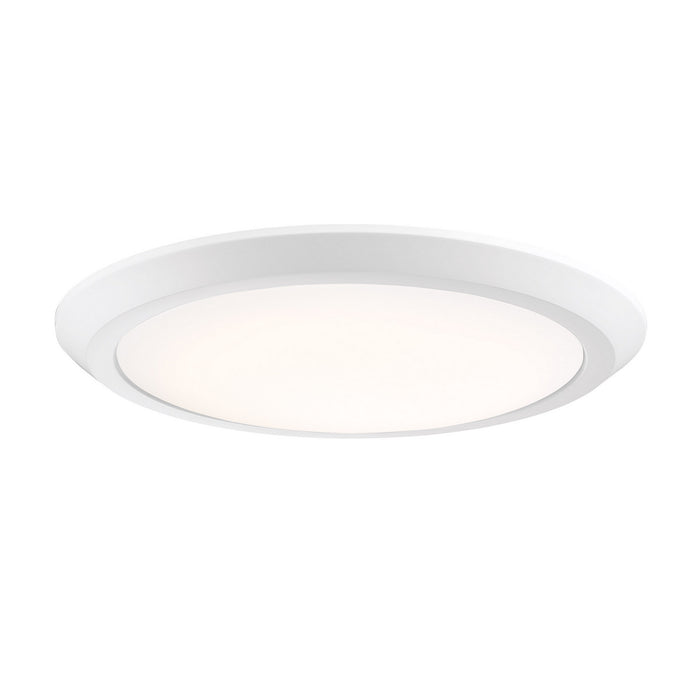 Quoizel VRG1616W Flush Mount, Matte White
