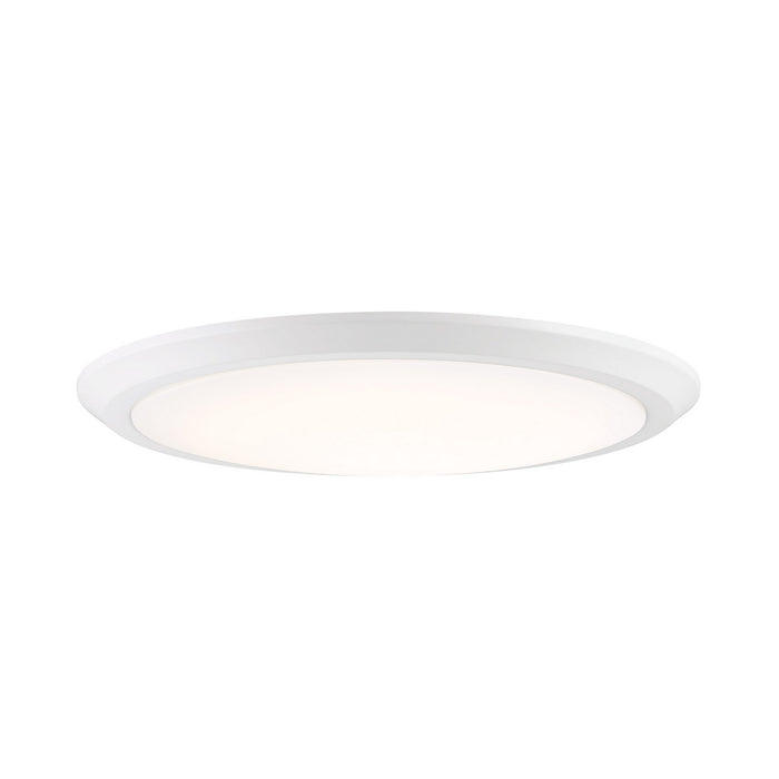 Quoizel VRG1620W Flush Mount, Matte White