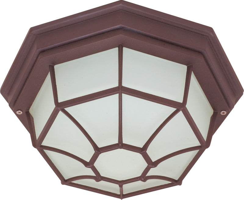 Nuvo Lighting 60-3451 One Light Flush Mount, Old Bronze