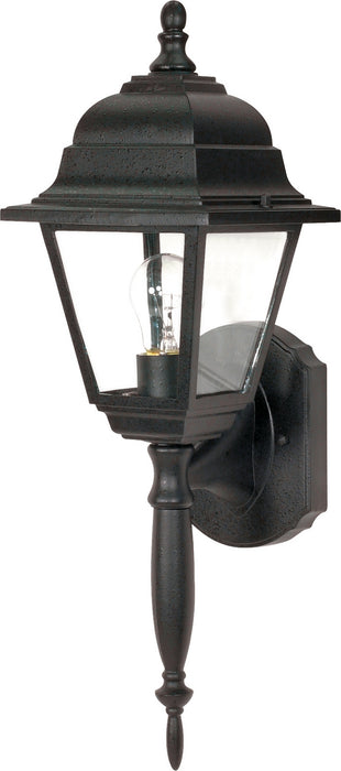 Nuvo Lighting 60-3455 One Light Wall Lantern, Textured Black