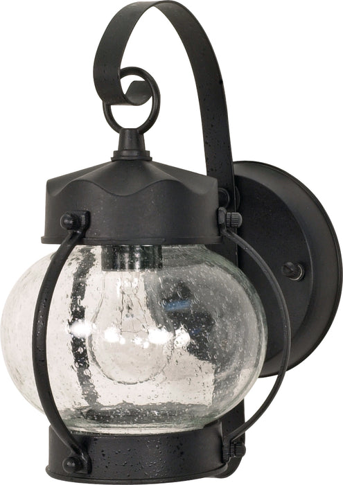 Nuvo Lighting 60-3459 One Light Wall Lantern, Textured Black