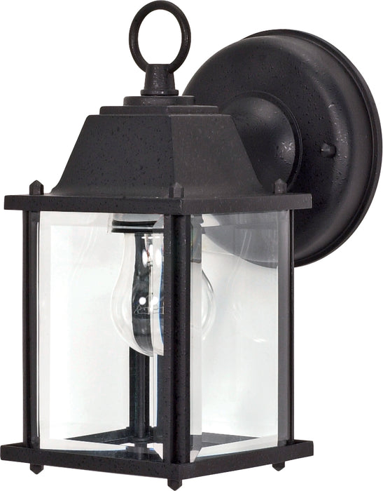 Nuvo Lighting 60-3465 One Light Wall Lantern, Textured Black