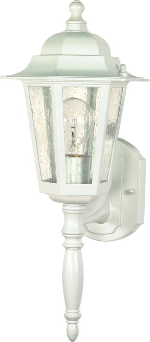 Nuvo Lighting 60-3470 One Light Wall Lantern, White