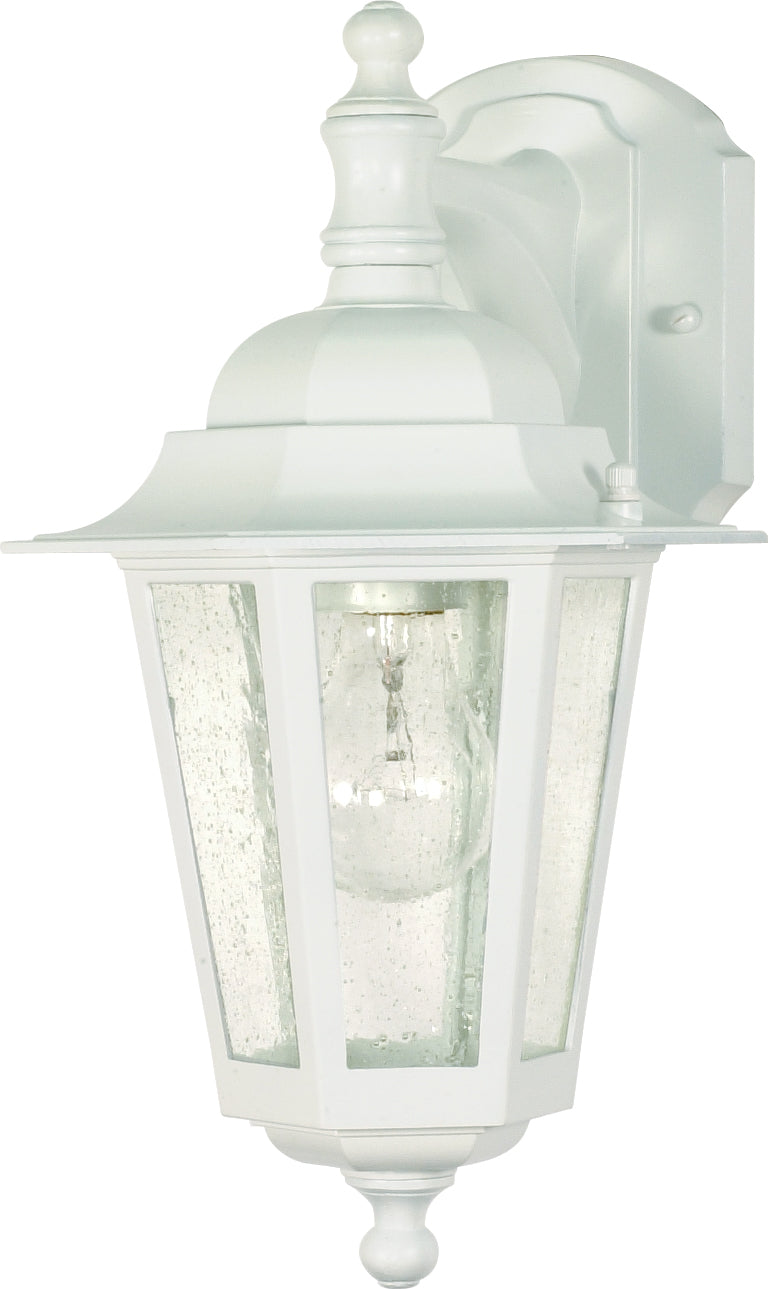 Nuvo Lighting 60-3473 One Light Wall Lantern, White