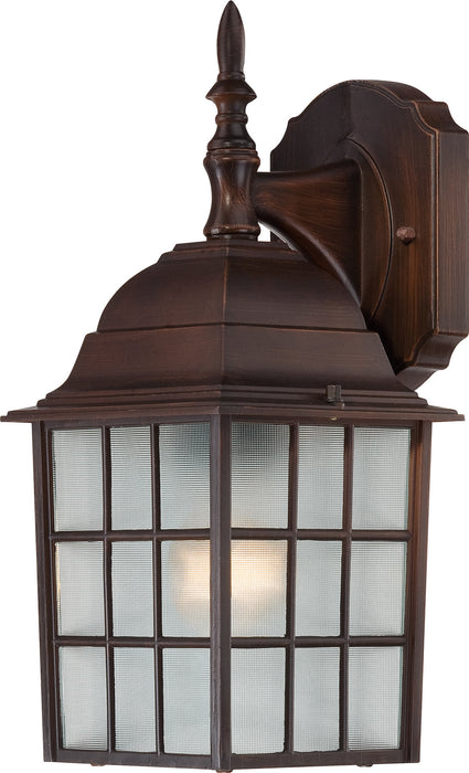Nuvo Lighting 60-3481 One Light Wall Lantern, Rustic Bronze