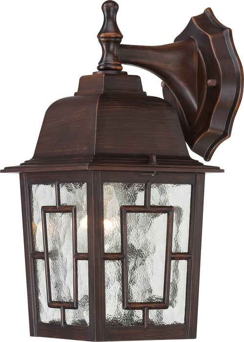 Nuvo Lighting 60-3485 One Light Wall Lantern, Rustic Bronze