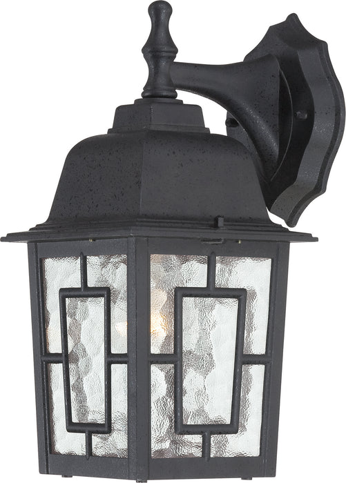 Nuvo Lighting 60-3486 One Light Wall Lantern, Textured Black