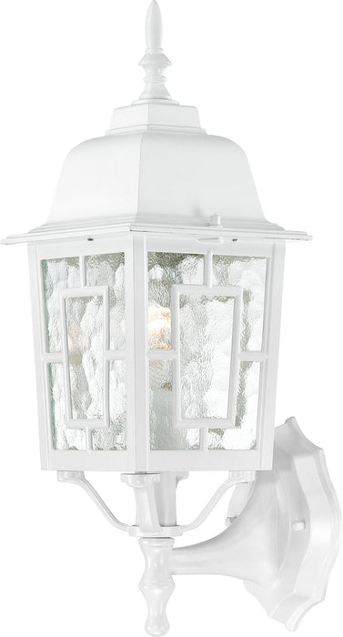 Nuvo Lighting 60-3487 One Light Wall Lantern, White