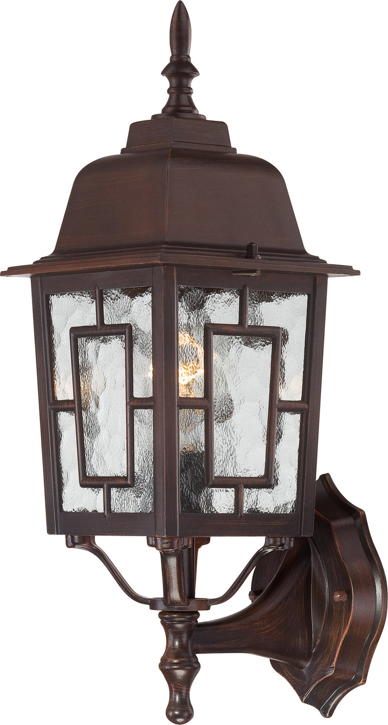 Nuvo Lighting 60-3488 One Light Wall Lantern, Rustic Bronze