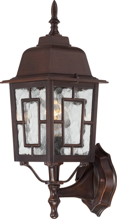 Nuvo Lighting 60-3488 One Light Wall Lantern, Rustic Bronze