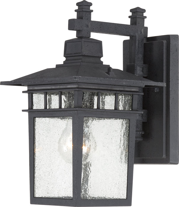 Nuvo Lighting 60-3493 One Light Wall Lantern, Textured Black