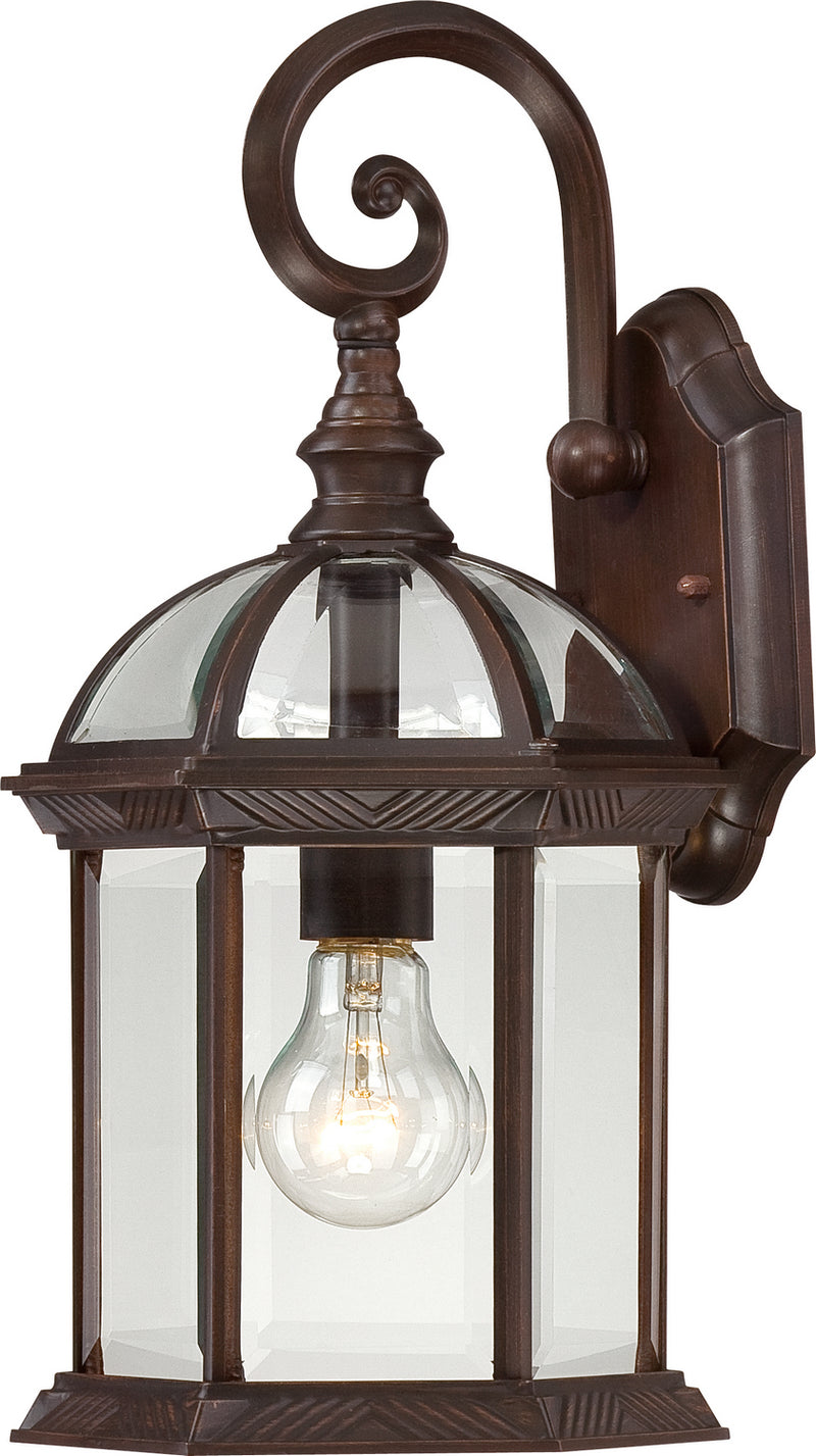 Nuvo Lighting 60-3495 One Light Wall Lantern, Rustic Bronze