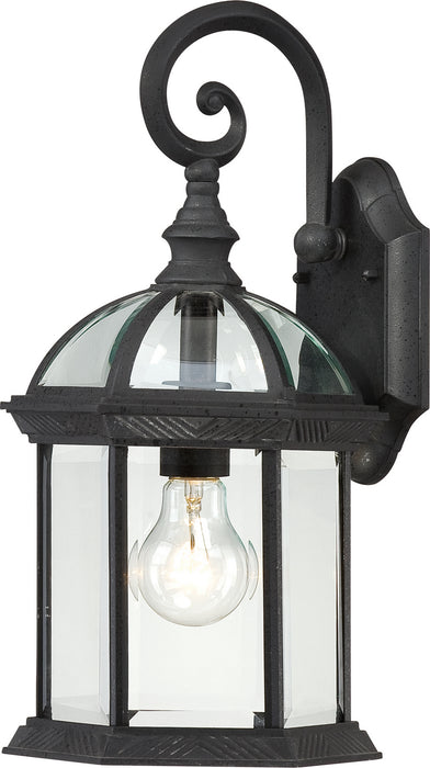 Nuvo Lighting 60-3496 One Light Wall Lantern, Textured Black
