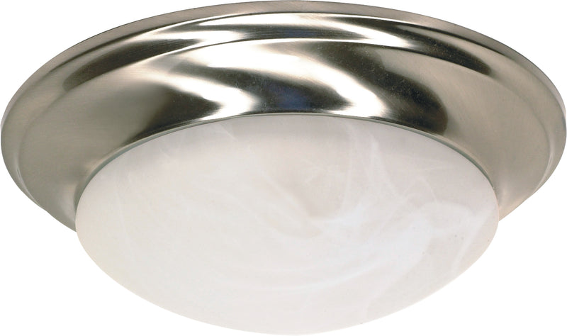 Nuvo Lighting 60-6009 One Light Flush Mount, Brushed Nickel