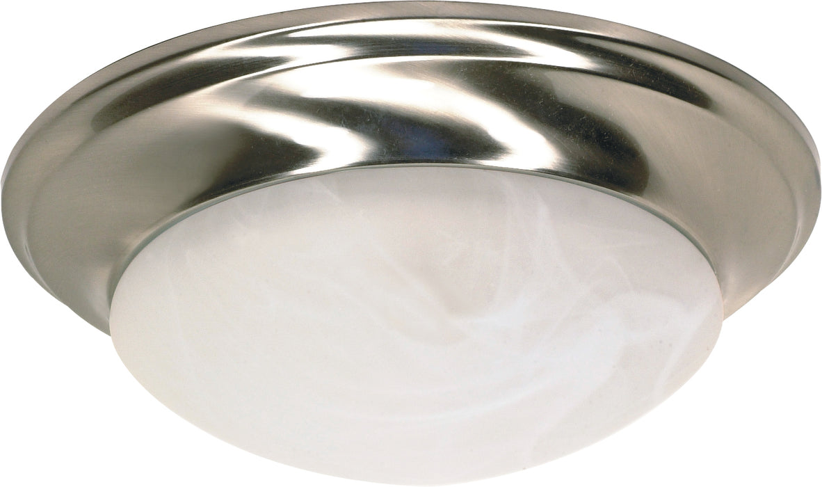 Nuvo Lighting 60-6009 One Light Flush Mount, Brushed Nickel