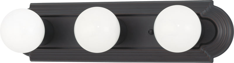 Nuvo Lighting 60-6080 Three Light Vanity, Mahogany Bronze