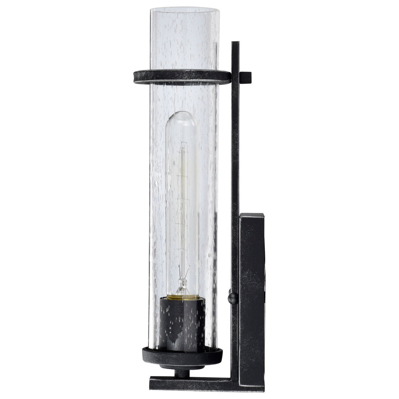 Nuvo Lighting 60-6381 One Light Vanity, Iron Black