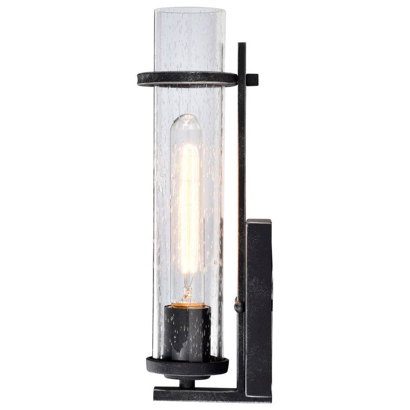Nuvo Lighting 60-6381 One Light Vanity, Iron Black