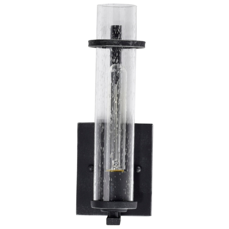 Nuvo Lighting 60-6381 One Light Vanity, Iron Black