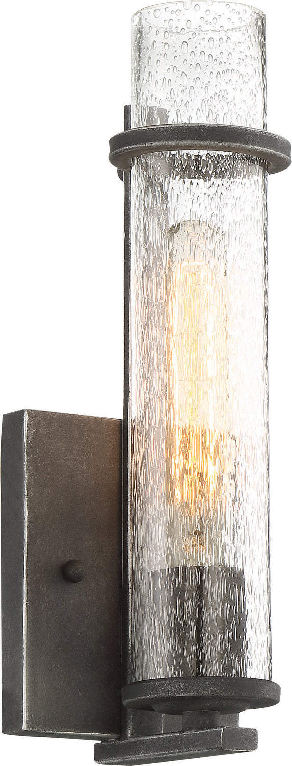 Nuvo Lighting 60-6381 One Light Vanity, Iron Black