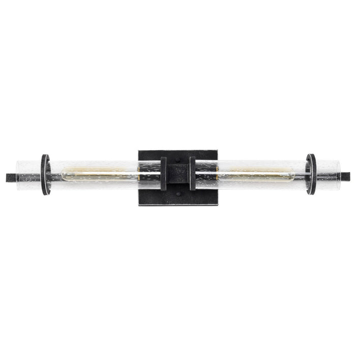 Nuvo Lighting 60-6382 Two Light Vanity, Iron Black
