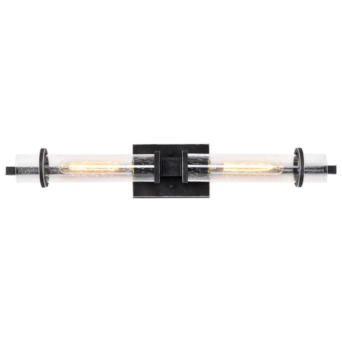 Nuvo Lighting 60-6382 Two Light Vanity, Iron Black