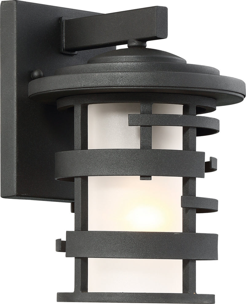 Nuvo Lighting 60-6401 One Light Outdoor Wall Lantern, Textured Black
