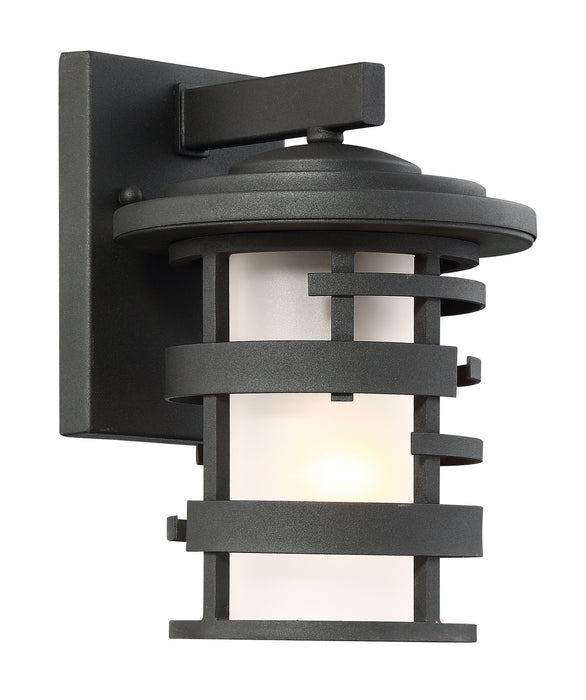 Nuvo Lighting 60-6401 One Light Outdoor Wall Lantern, Textured Black