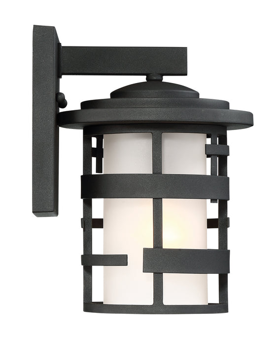 Nuvo Lighting 60-6401 One Light Outdoor Wall Lantern, Textured Black